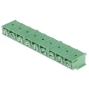 Phoenix Contact PT 2.5/9-7.5-H Series Horizontal PCB Terminal Block 9 Contacts 7.5 mm Pitch 800V 32A 1 Row 1988176