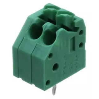 Phoenix Contact PTSA 1.5/2-3.5-Z Series 45° PCB Terminal Block 2 Contacts 3.5 mm Pitch 200V 8A 1 Row 1985195