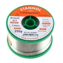 Stannol 1 mm Lead Free Solder Wire, 217°C Melting Point, Rosin Flux Type, 250g 810837