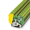 Phoenix Contact UDK 4-PE Series Earth Terminal Block Yellow Green 0.2-6 mm² 2-Level Screw 8kV 2775184