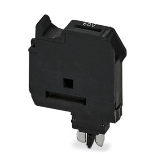 Phoenix Contact P-FU Series Fuse Plug Polyamide Insulated, Black, 6.2 mm Width, Model 3036822