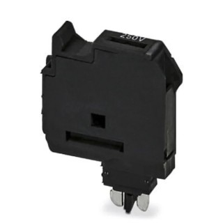 Phoenix Contact P-FU 5X20 LA 250 Series Fuse Plug for Use with DIN Rail Terminal Blocks 3036835