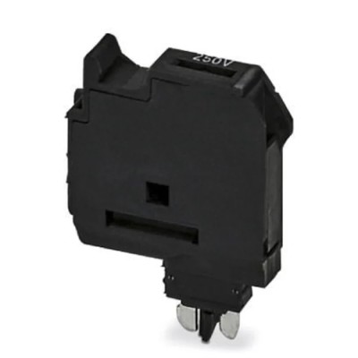 Phoenix Contact P-FU 5X20 LA 250 Series Fuse Plug for Use with DIN Rail Terminal Blocks 3036835