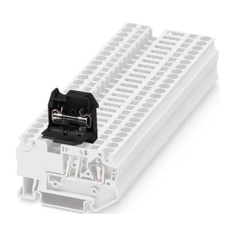 Phoenix Contact P-FU 5X20 Series Disconnect Terminal Block Black 6.3A 6.2x25x28mm 3036806