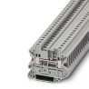 Phoenix Contact Feed Through Terminal Block UT 4-MTD RD Series Grey 4mm², 1-Level, Screw, IECEx/ATEX 3046184