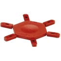 Phoenix Contact Clipline HCC Series Coding Pin, 6-Contact, 1 Row, Red, 500V 1600027