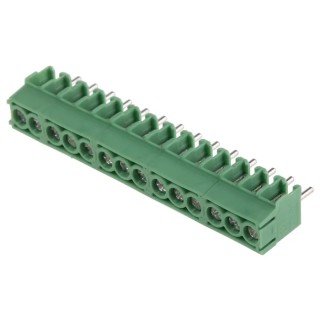 Phoenix Contact COMBICON PT Series Straight PCB Terminal Block 14 Contacts 3.5 mm Pitch 200 V 17.5 A 1984730