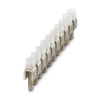 Phoenix Contact Fixed Bridge Accessory for DIN Rail Terminal Blocks FBI 10-10 Series 10-Terminal 10 mm Pitch Copper 0203276