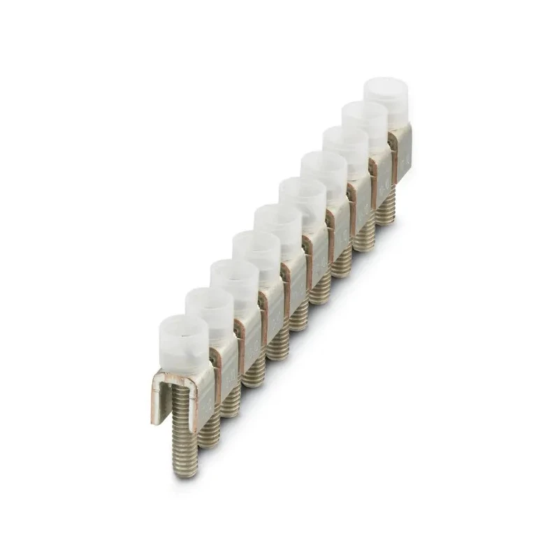 Phoenix Contact Fixed Bridge Accessory for DIN Rail Terminal Blocks FBI 10-10 Series 10-Terminal 10 mm Pitch Copper 0203276