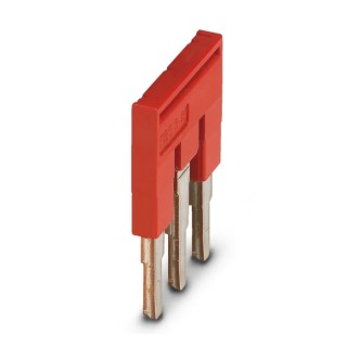 Phoenix Contact FBS3-6 Plug-In Bridge for DIN Rail Terminal Blocks 32A Copper Red Germany FBS3-6