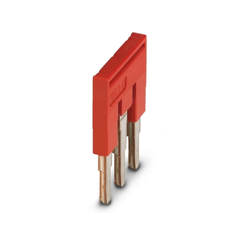 Phoenix Contact FBS3-6 Plug-In Bridge for DIN Rail Terminal Blocks 32A Copper Red Germany FBS3-6