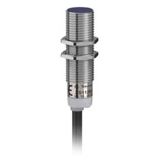 Telemecanique Sensors Threaded Barrel Inductive Proximity Sensor M12 x 1 PNP 24V dc 2mm XS112BLPAL5