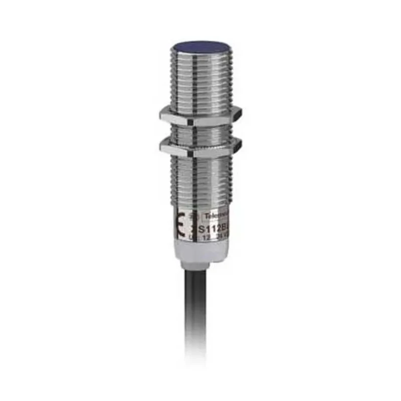 Telemecanique Sensors Threaded Barrel Inductive Proximity Sensor M12 x 1 PNP 24V dc 2mm XS112BLPAL5
