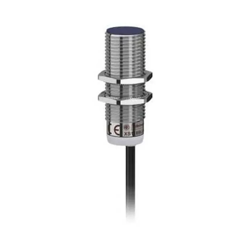 Telemecanique Sensors Threaded Barrel Inductive Proximity Sensor M18 x 1 Flush Mount PNP Output 24V DC 5 mm XS118BLPBL2