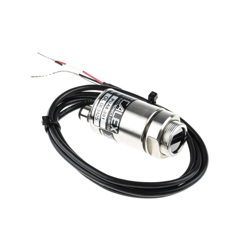 Calex Infrared Temperature Sensor 1 m Cable, -40°C to 1000°C, 28V DC, Screw Mount, USB Interface PUA8-301
