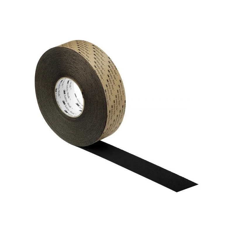 3M Black Polyvinyl Chloride Hazard Tape 25mm Width 20m Length 1mm Thickness BAD25N