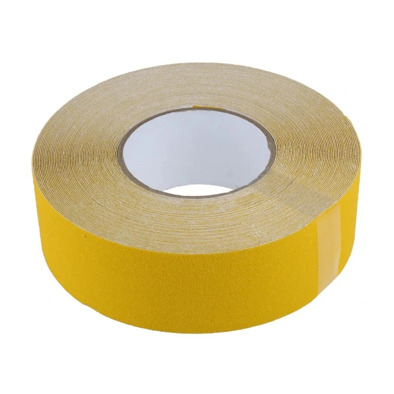 3M Yellow Polyvinyl Chloride 50 mm Width 20 m Length Hazard Tape 1 mm Thickness BAD50Y