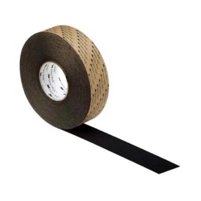 3M Black Polyvinyl Chloride 150mm Width 20 m Length Hazard Tape 1 mm Thickness BAD150N