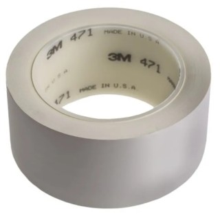 3M White Vinyl Lane Marking Tape 25 mm Width 33 m Length 0.13 mm Thickness Model 7000047474