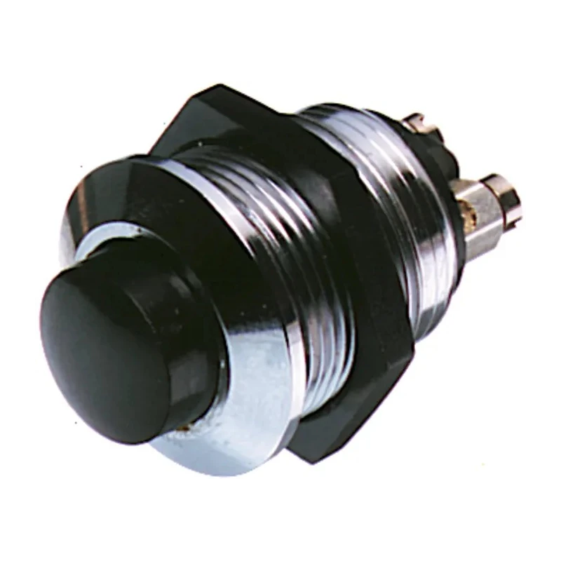 Bulgin Push Button Switch Momentary Panel Mount 19.2 mm Cutout SPST MP0012