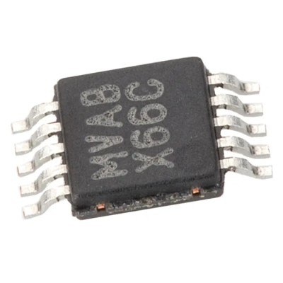 Texas Instruments 12-Bit 4-Channel Digital to Analogue Converter MicrosWire SPI QSPI 10-Pin MSOP DAC124S085CIMM/NOPB