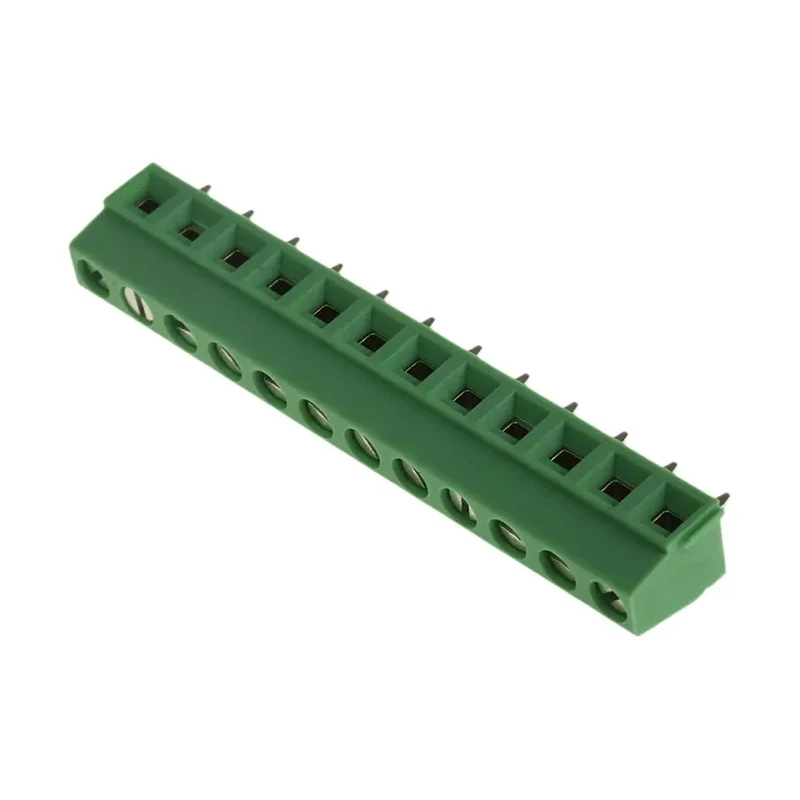 Phoenix Contact MKDSN 1.5/12-5.08 Series Straight PCB Terminal Block 12 Contacts 5.08 mm Pitch 400V 13.5A 1 Row 1729225