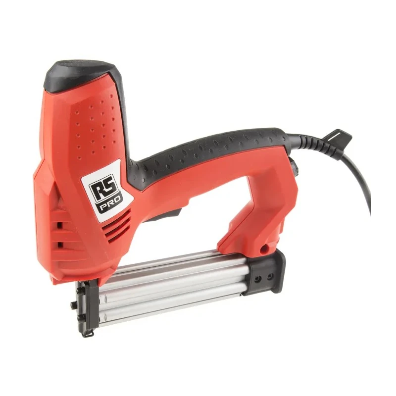 RS PRO 25 mm Corded Nail Gun, D-Handle, CE Approved, 230V 134-0388