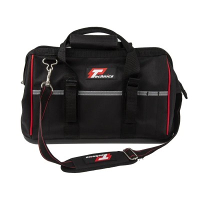 Technics Polyester Hard Bottom Tool Bag with Shoulder Strap 415 mm x 225 mm x 290 mm PT130016