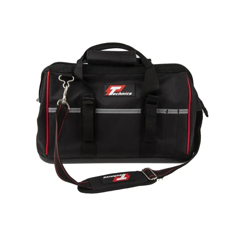 Technics Polyester Hard Bottom Tool Bag with Shoulder Strap 415 mm x 225 mm x 290 mm PT130016