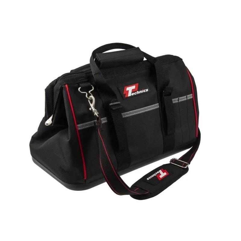 Technics Polyester Hard Bottom Tool Bag with Shoulder Strap 415 mm x 225 mm x 290 mm PT130016