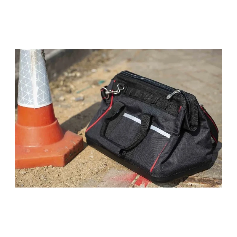 Technics Polyester Hard Bottom Tool Bag with Shoulder Strap 415 mm x 225 mm x 290 mm PT130016