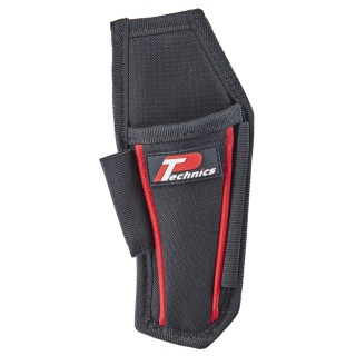 Technics Polyester 2 Pocket Tool Pouch with Metal Clip Attachment PT136