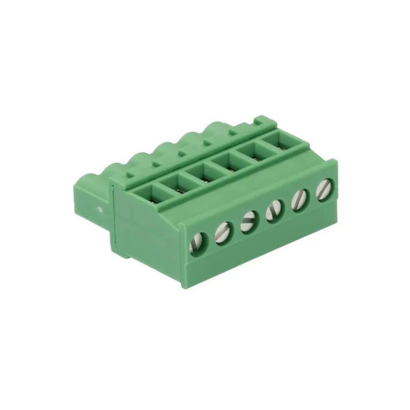 Phoenix Contact MVSTBW 2.5/6-ST-5.08 Series Pluggable Terminal Block, 6-Contact, 5.08 mm Pitch, 12A, 320V, 1 Row 1792799