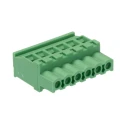 Phoenix Contact MVSTBW 2.5/6-ST-5.08 Series Pluggable Terminal Block, 6-Contact, 5.08 mm Pitch, 12A, 320V, 1 Row 1792799