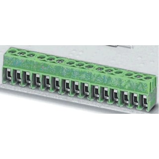 Phoenix Contact PT 1.5/2-5.0-V Series Right Angle PCB Terminal Block 2 Contacts 5 mm Pitch 17.5A 400V 1935310
