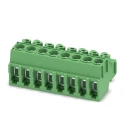 Phoenix Contact PT 1.5/8-PVH-3.5 Series Pluggable Terminal Block, 8-Contact, 3.5 mm Pitch, 1 Row, 8A Current, 160V 1984073