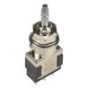 RS PRO Miniature Push Button Switch Momentary Panel Mount 6.4 mm Cutout SPDT White LED IP67 250 V ac MPA 106 F
