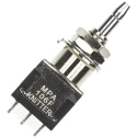 RS PRO Miniature Push Button Switch Momentary Panel Mount 6.4 mm Cutout SPDT White LED IP67 250 V ac MPA 106 F