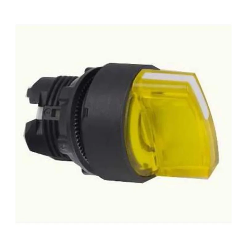 Schneider Electric Harmony XB5 Series 2 Position Illuminated Selector Switch Head 22mm Cutout IP67 IP69K IP66 ZB5AK1283