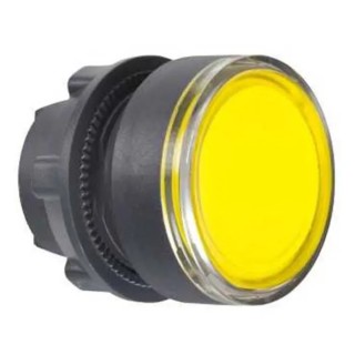 Schneider Electric Harmony Series Yellow Momentary Push Button Head 22mm Cutout IP66 IP67 IP69K ZB5AH083