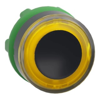 Schneider Electric Harmony Push Button Head Yellow Momentary 22mm Cutout IP66 IP67 ZB5AW983