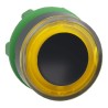 Schneider Electric Harmony Push Button Head Yellow Momentary 22mm Cutout IP66 IP67 ZB5AW983