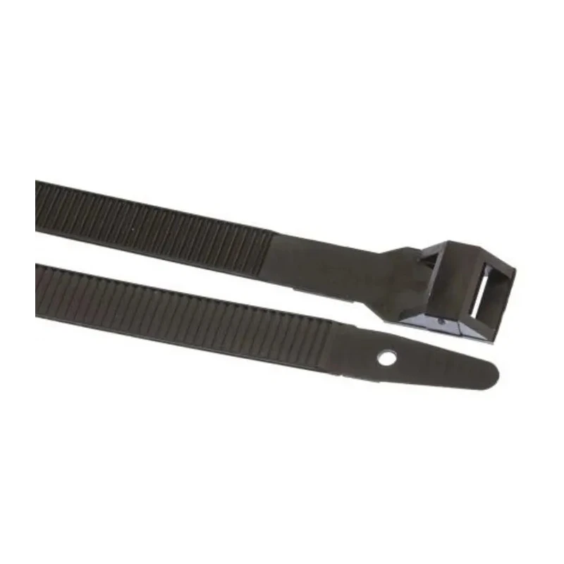 HellermannTyton Cable Tie Outside Serrated 752 mm x 9 mm Black Polyamide 66 LPH Series 112-00034 LPH750-PA66HIR(S)-BK