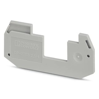 Phoenix Contact Spacer Plate for DIN Rail Terminal Blocks, Series DP-UTTB 2.5/4, Polyamide, Grey 3047303