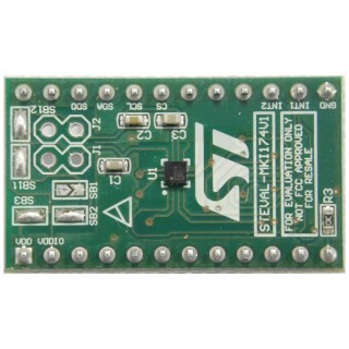 STMicroelectronics LIS2DS12 3-Axis Accelerometer Adapter Board for DIP24 Socket STEVAL-MKI174V1