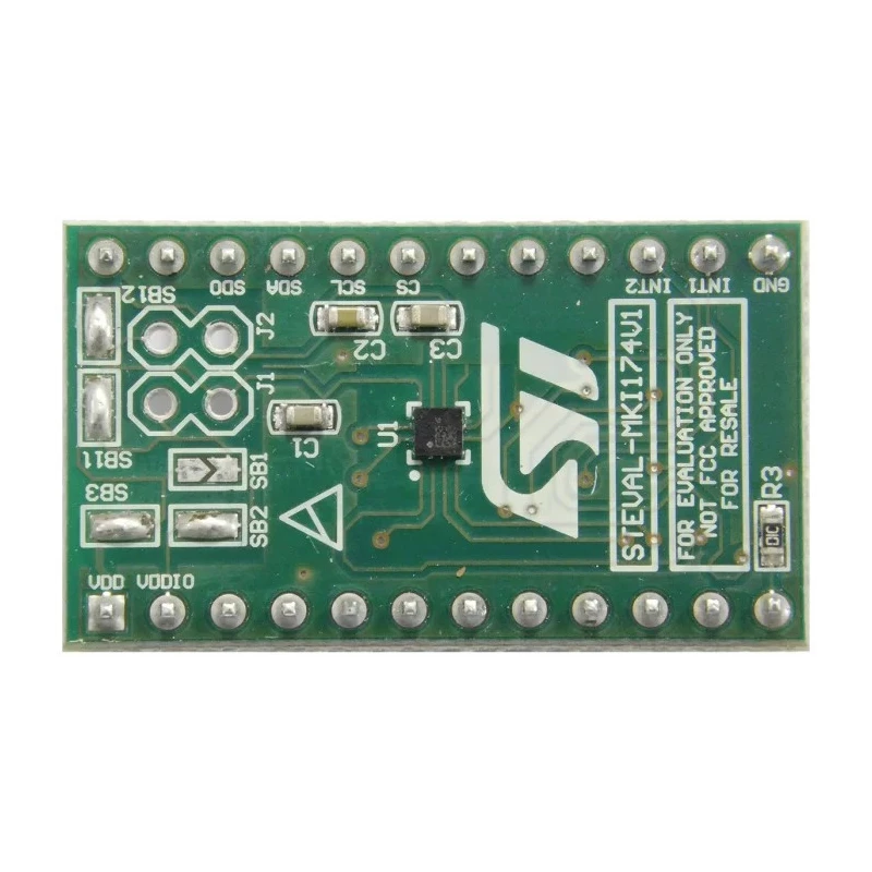 STMicroelectronics LIS2DS12 3-Axis Accelerometer Adapter Board for DIP24 Socket STEVAL-MKI174V1