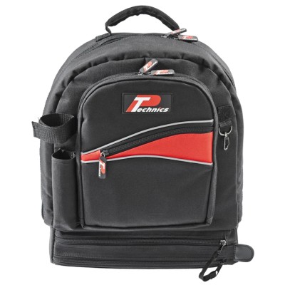 Technics Polyester Tool Backpack with Shoulder Strap 340 mm x 210 mm x 420 mm PT142