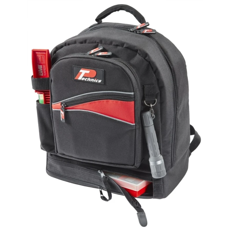 Technics Polyester Tool Backpack with Shoulder Strap 340 mm x 210 mm x 420 mm PT142