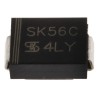 Taiwan Semiconductor 60 V 5 A Surface Mount Schottky Diode DO-214AB 2-Pin SK56C