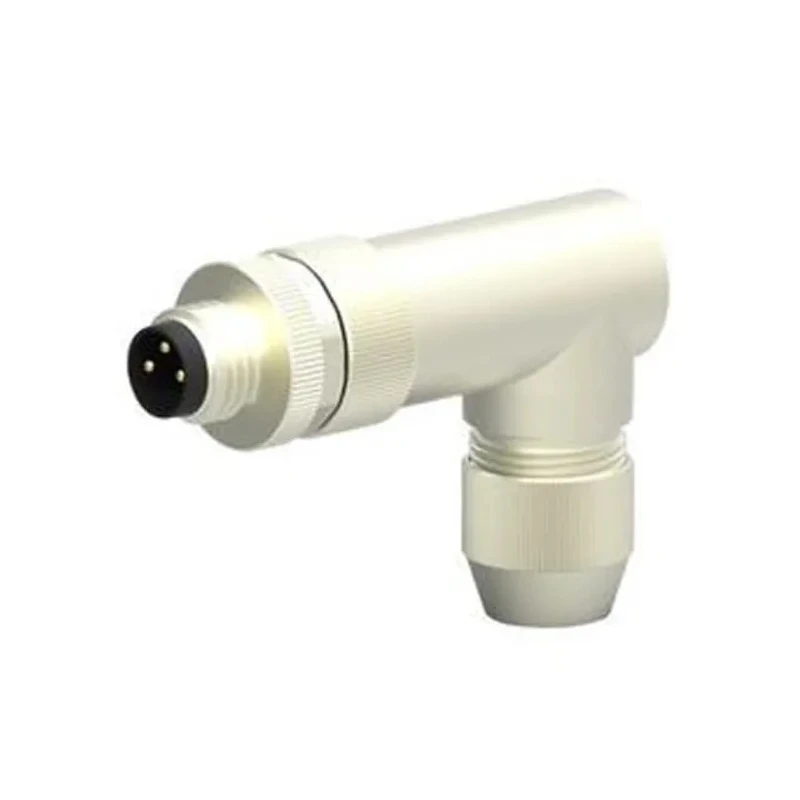TE Connectivity Circular Connector Cable Mount Socket Male 3 Contacts M8 Threaded IP67 60V Crimp T4013019031-000